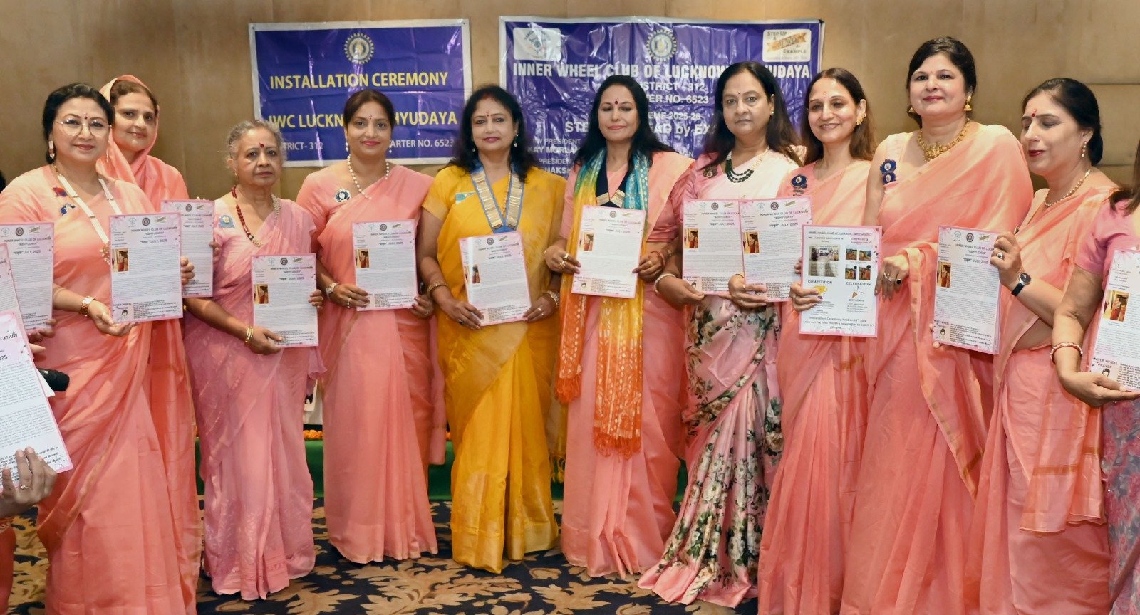 भव्यता के साथ संपन्न हुआ इनर व्हील क्लब अभ्युदय का इंस्टॉलेशन कार्यक्रम