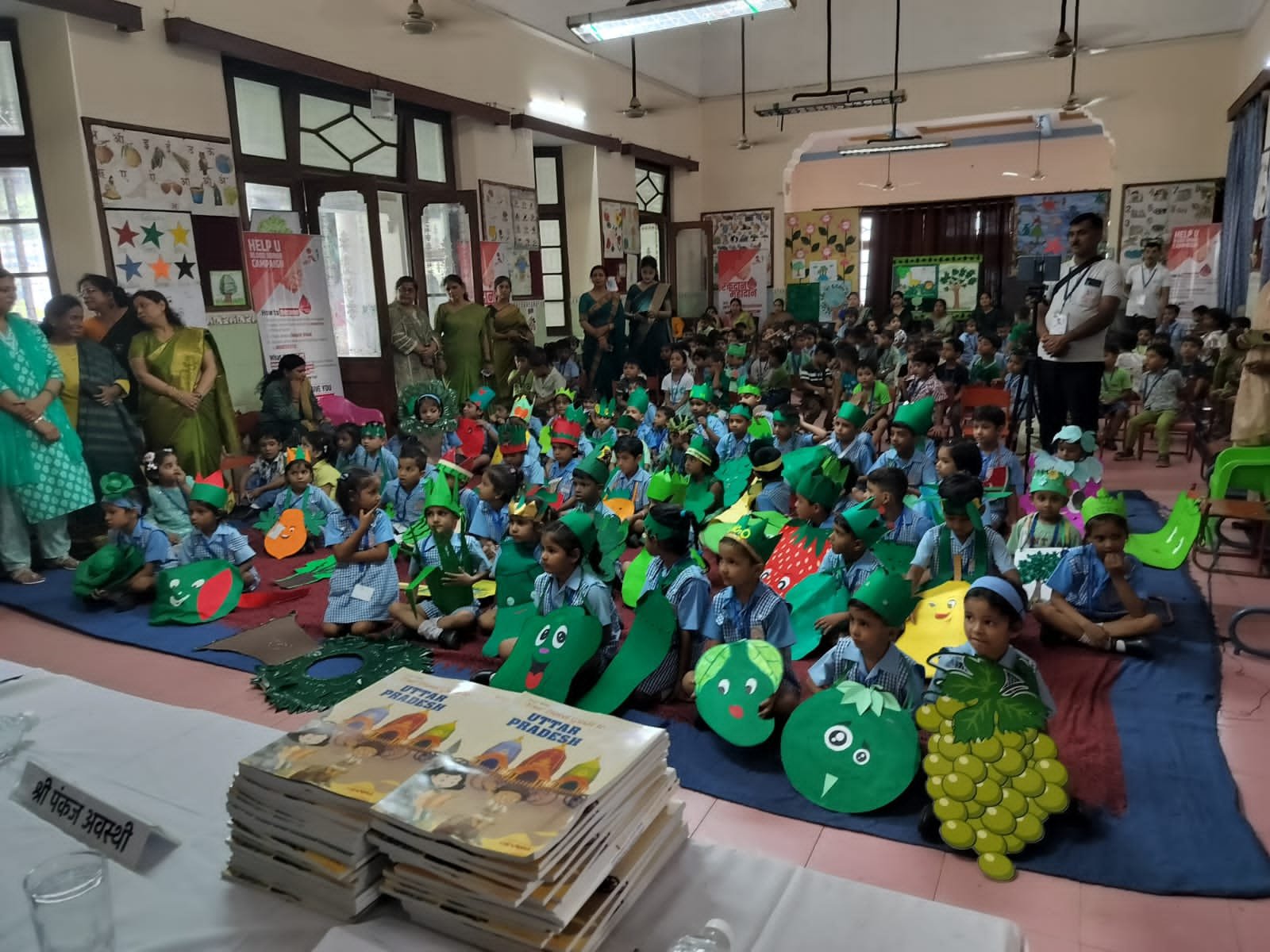 लखनऊ: चिल्ड्रन्स पैलेस स्कूल में ‘ग्रीन डे’ का आयोजन