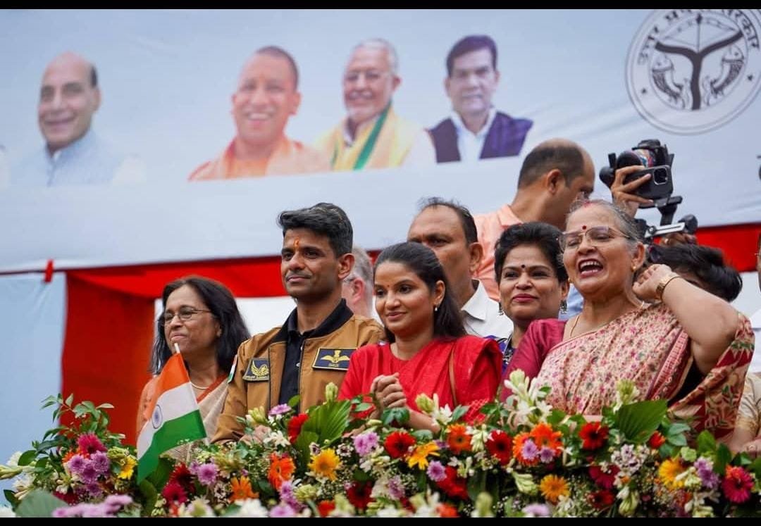 Shubhanshu Shukla In Lucknow: लखनऊ के लाल का भव्य स्वागत, शुभांशु बोले- सफल होने के लिए...