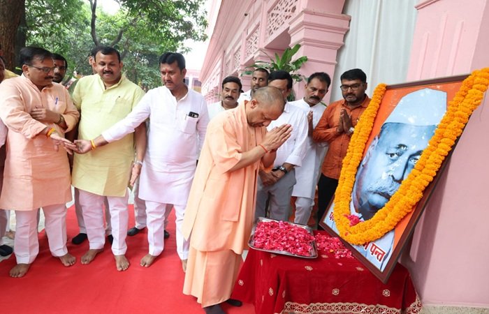 पंडित पंत जी ने यूपी के विकास को सकारात्मक कदम उठाए: सीएम योगी