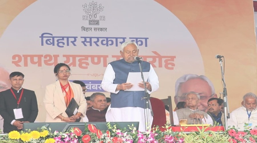 नीतीश कुमार 10वीं बार बिहार के मुख्यमंत्री, 26 मंत्रियों ने भी शपथ ली; एक मुस्लिम चेहरा शामिल