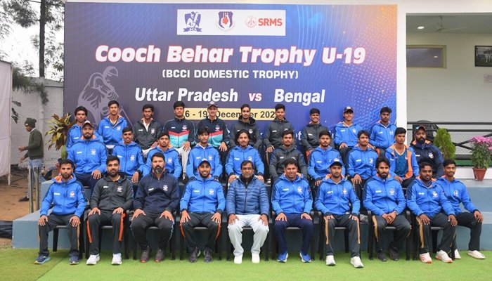 SRMS स्‍टेडियम में खेले जा रहे कूच बिहार ट्रॉफी में कोहरा बना खलनायक, मैच ड्रॉ