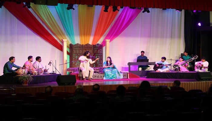 रिद्धिमा में आयोजित संपूर्ण भैरवी में गायन के विद्यार्थियों और गुरुओं ने बिखेरे सुर