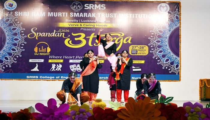 SRMS CETR में दो दिवसीय सांस्कृतिक फेस्ट ‘स्पंदन-2026’ का सफल समापन, जमकर झूमे स्‍टूडेंट्स