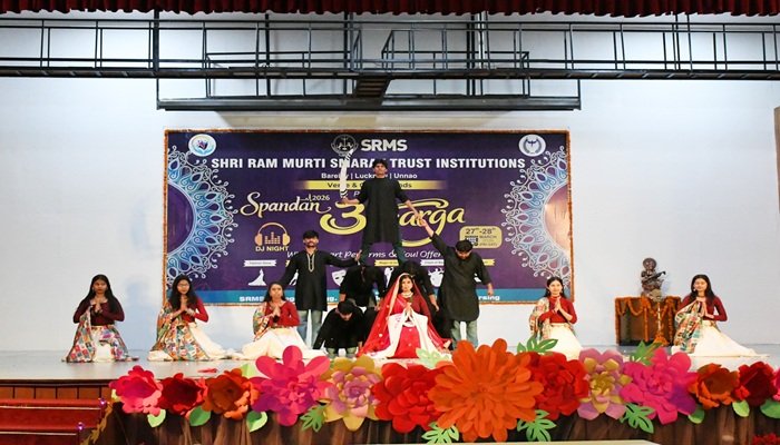 SRMS CETR में दो दिवसीय सांस्कृतिक फेस्ट ‘स्पंदन-2026’ का सफल समापन, जमकर झूमे स्‍टूडेंट्स