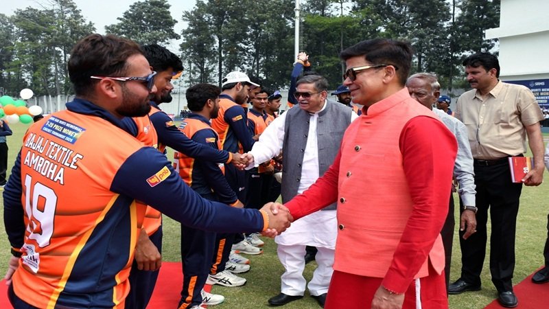 श्रीराम मूर्ति मेमोरियल टी-20 प्राइज मनी क्रिकेट टूर्नामेंट सीजन-6 का शानदार आगाज