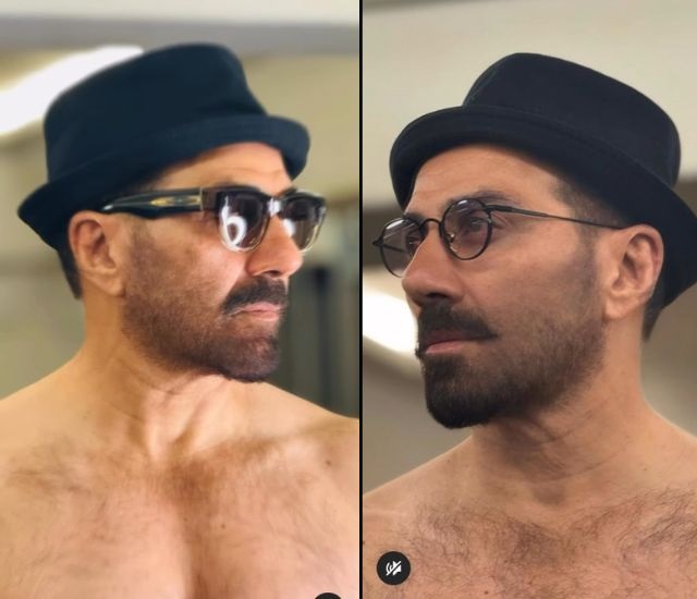 Sunny Deol New Look: नए लुक में शर्टलेस दिखे सनी देओल, आप भी देखिये तस्वीरें