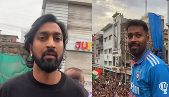 Video: टी-20 विश्व कप में जीत के बाद पहली बार वडोदरा पहुंचे पांड्या बदर्स, हुआ भव्य स्वागत