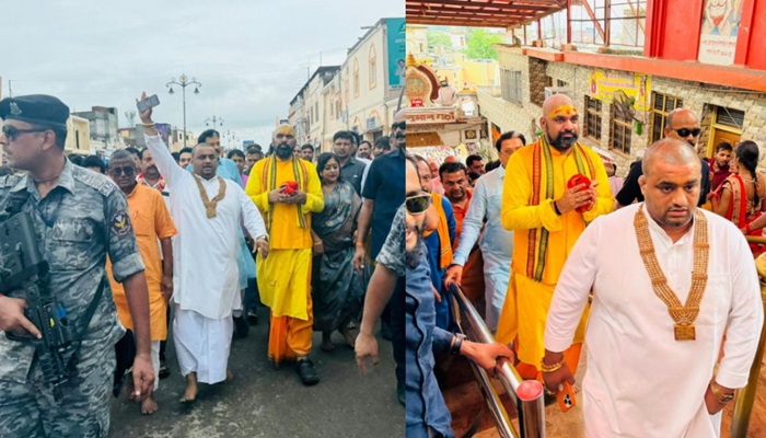 Samrat Choudhary in Ayodhya: अयोध्या पहुंचे सम्राट चौधरी ने भगवान राम को समर्पित किए बाल और पगड़ी