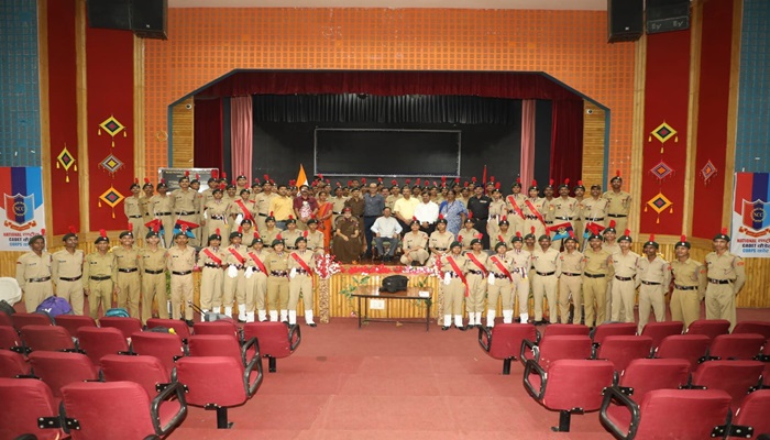 एनसीसी मानद कर्नल रैंक, कर्नल कमांडेट पद से विभूषित हुईं कुलगुरु प्रो. नीलिमा गुमा