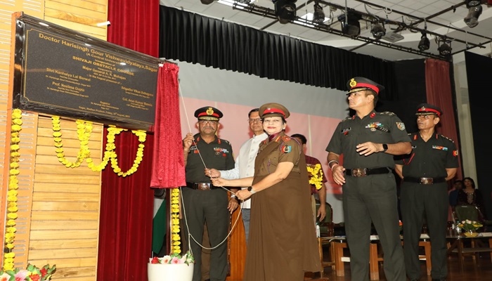 एनसीसी मानद कर्नल रैंक, कर्नल कमांडेट पद से विभूषित हुईं कुलगुरु प्रो. नीलिमा गुमा