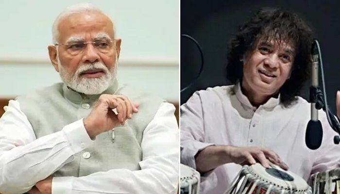 फेमस तबला वादक जाकिर हुसैन के निधन पर पीएम मोदी सहित इन हस्तियों ने जताया शोक  