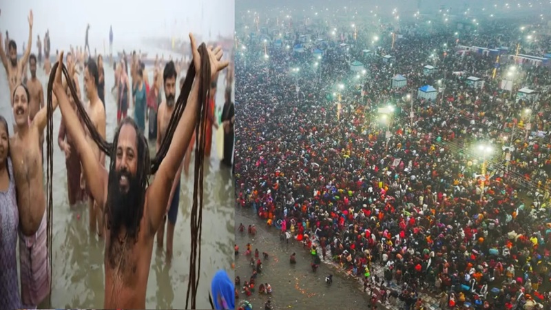 Mahakumbh 2025: महाकुंभ में उमड़ा आस्था का महासागर, नागा साधु-संतों के अलावा विदेशी भक्‍तों ने भी लगाई डुबकी