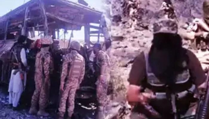 बलूच लड़ाकों ने पाकिस्तानी सैन्‍य काफिले में किया IED ब्‍लास्‍ट, 10 सैनिकों की मौत