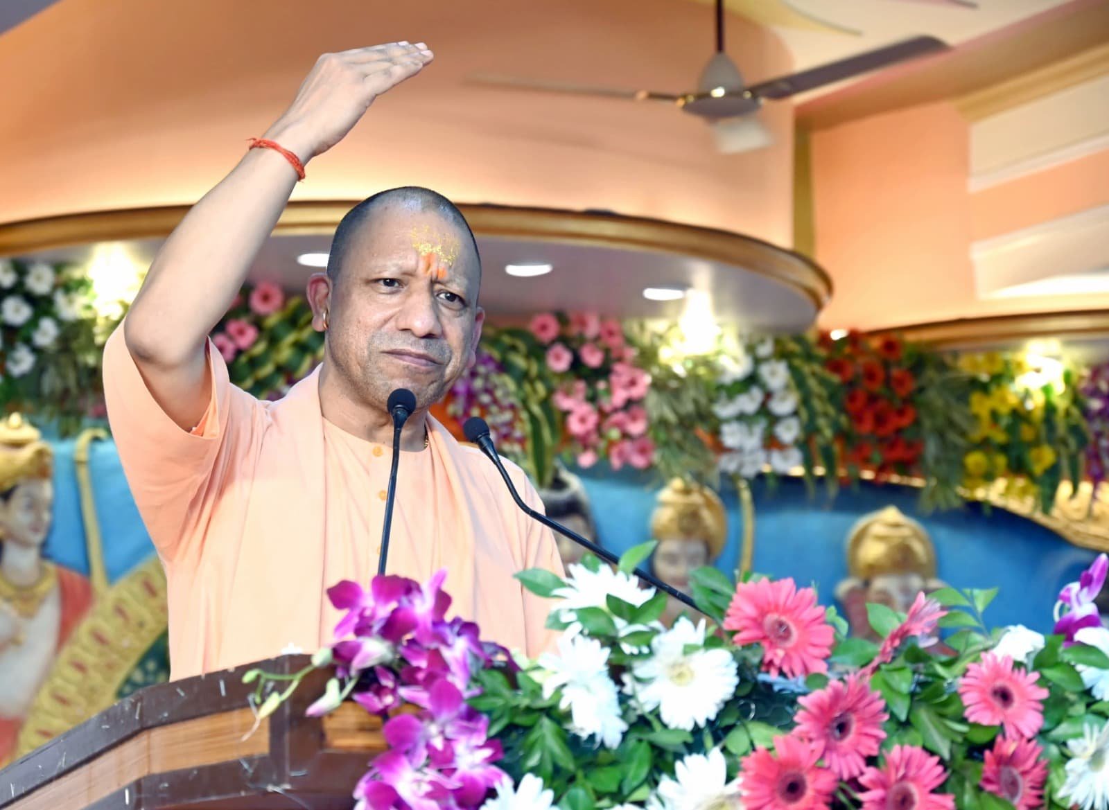 अयोध्या: श्रीहनुमत कथा मंडपम का लोकार्पण, सीएम योगी रहे मौजूद
