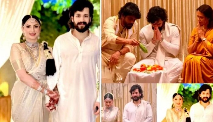 अखिल अक्किनेनी ने गुपचुप रचाई शादी, लॉन्ग टाइम गर्लफ्रेंड जैनब संग लिए सात फेरे