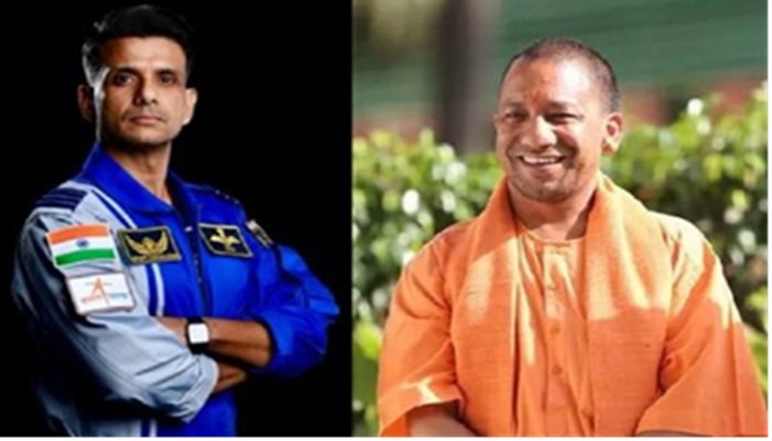 लखनऊ के लाल की अंतरिक्ष में ऐतिहासिक उड़ान, सीएम ने दी बधाई