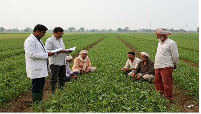 किसानों को आधुनिक कृषि तकनीकों से जोड़ने की पहल है विकसित कृषि संकल्प अभियान