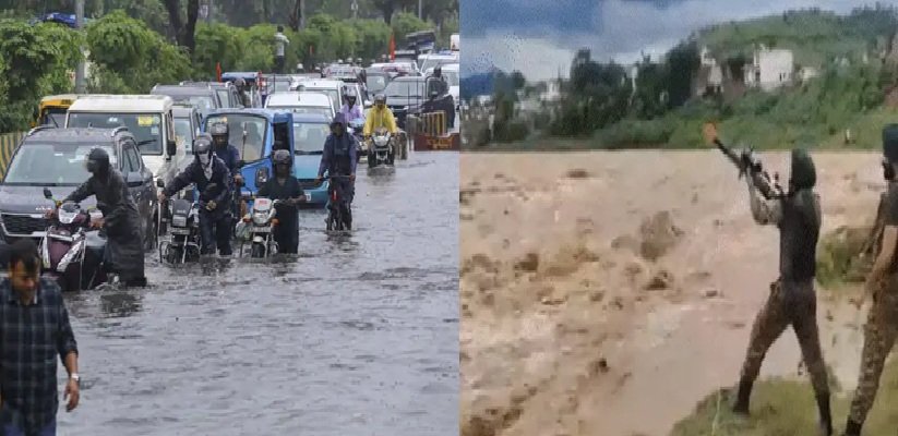 हिमाचल में लैंडस्लाइड से 385 सड़कें बंद, महाराष्‍ट्र में बारिश का रेड अलर्ट जारी