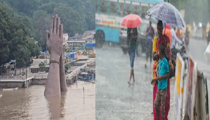 वाराणसी समेत यूपी के पांच शहरों में तेज बारिश, 53 जिलों के लिए अलर्ट जारी