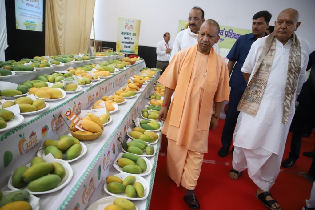 तकनीक का उपयोग कर आम बागवानों ने किया शानदार प्रदर्शन: सीएम योगी