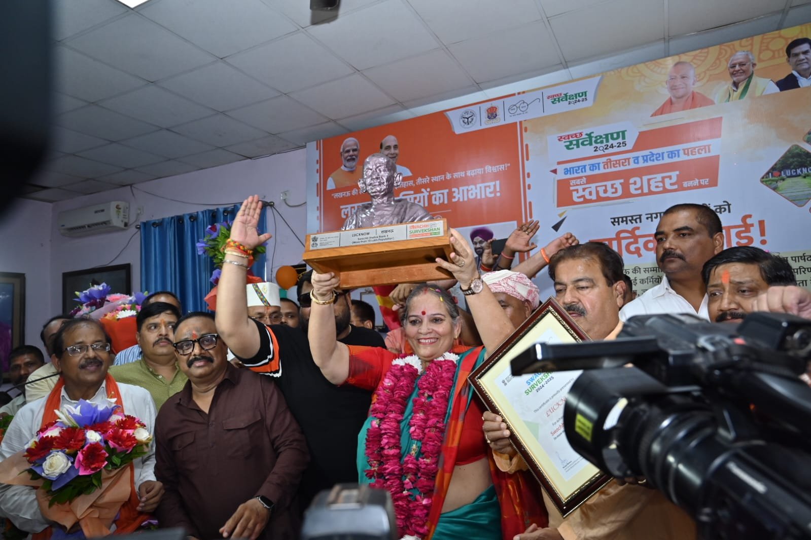 नगर निगम की सबसे प्रमुख प्राथमिकता लखनऊ में 'वेस्ट टू एनर्जी' प्लांट की स्थापना करना है: महापौर