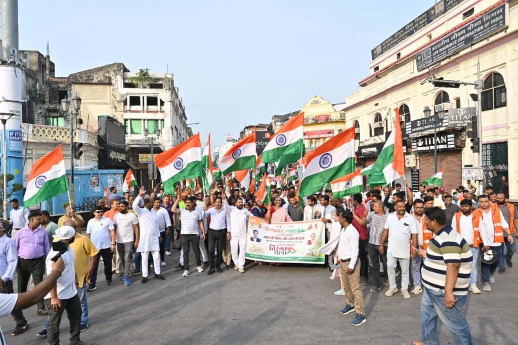 Lucknow News: नगर निगम ने निकाली गई तिरंगा यात्रा, महापौर ने जनता को कहा धन्यवाद