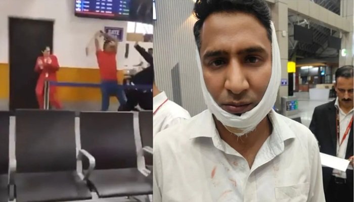 सेना के अधिकारी ने SpiceJet के 4 कर्मचारियों को पीटा, एक की रीढ़ की हड्डी टूटी और दूसरे का