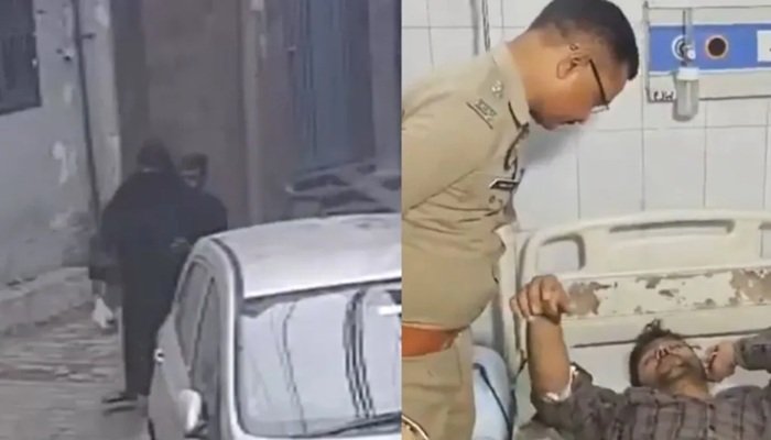 मुरादाबाद में महिला से बैड टच करने वाला गिरफ्तार, एनकाउंटर में पैर में लगी गोली