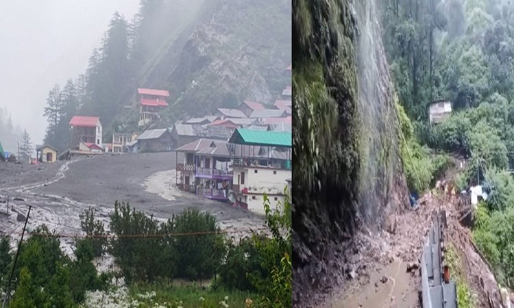 उत्तराखंड में कई जगह लैंडस्लाइड: हरिद्वार-देहरादून रेल रूट पर गिरी चट्टान, बद्रीनाथ नेशनल हाईवे बंद