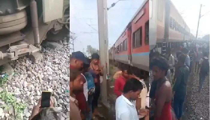 कानपुर में पटरी से उतरीं जनसाधारण एक्सप्रेस की 2 बोगी, ट्रेन रुकते ही कूदे यात्री