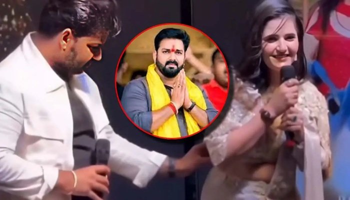 सिंगर की कमर छूने पर पवन सिंह ने मांगी माफी, अंजलि ने लिखा- माफी मांग ली, बात खत्म