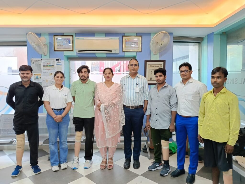 राष्ट्रीय वैस्कुलर दिवस पर निःशुल्क कृत्रिम अंग वितरण का आयोजन