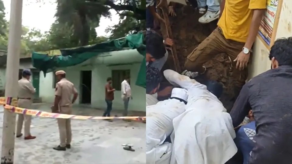 निजामुद्दीन में हादसा, दरगाह के कमरे की छत गिरी, छह की मौत