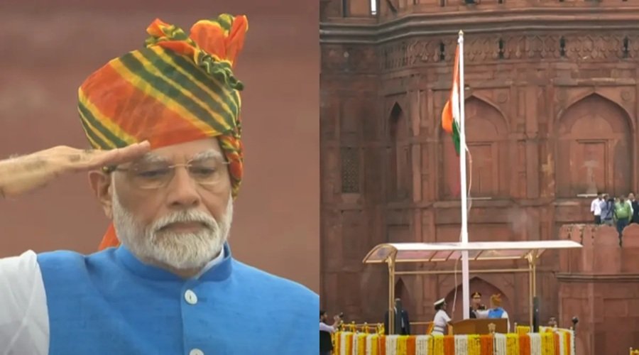 नरेंद्र मोदी कल बतौर PM 12वीं बार फहराएंगे तिरंगा, इन्विटेशन कार्ड पर ऑपरेशन सिंदूर का लोगो
