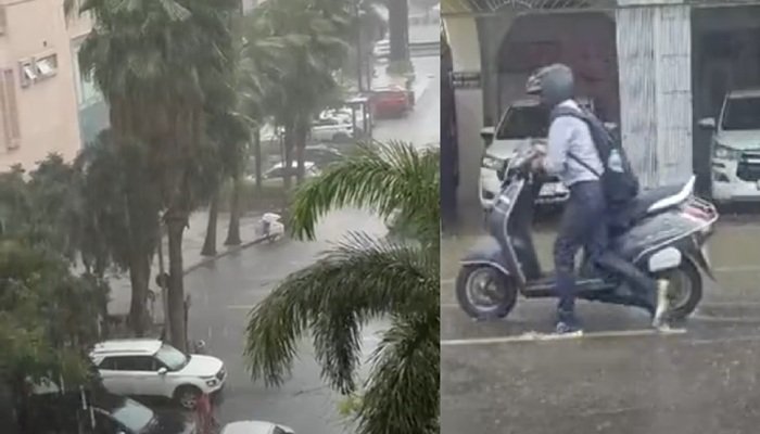 लखनऊ में जोरदार बारिश से जलभराव, जौनपुर में बिजली गिरने से बच्‍चों समेत तीन की मौत