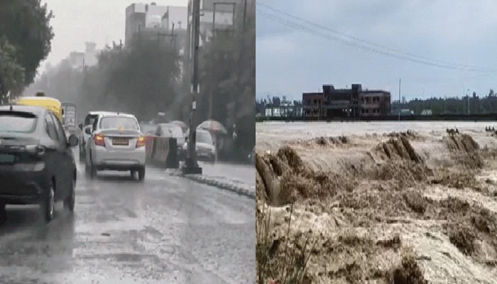 लखनऊ में बारिश, झांसी मेडिकल कॉलेज में घुसा सांप; 41 जिलों में अलर्ट
