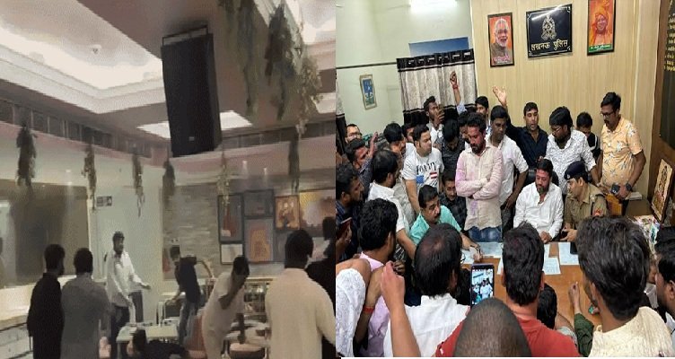 लखनऊ की समिट बिल्डिंग में बवाल पर एक्‍शन, SHO और चौकी इंचार्ज सस्पेंड