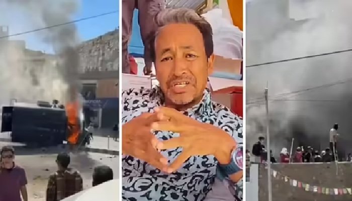 राज्य का दर्जा देने की मांग को लेकर लद्दाख में हिंसा: चार की मौत, वांगचुक ने तोड़ा अनशन; शहर में जुलूस-रैली बैन   