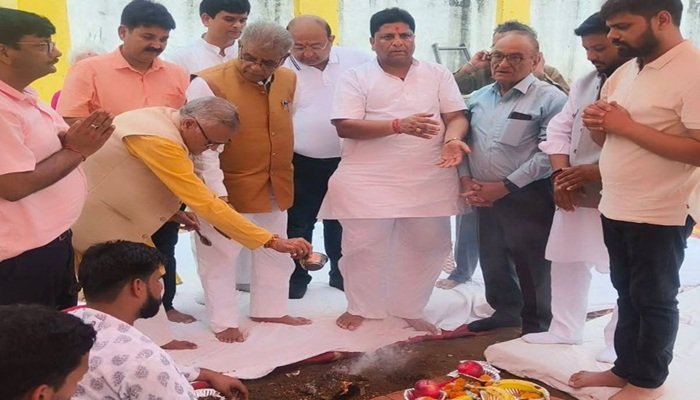 बरेली में नाथ नगरी कॉरिडोर का भूमि पूजन, त्रिवटीनाथ मंदिर को मिलेगा नया स्‍वरूप