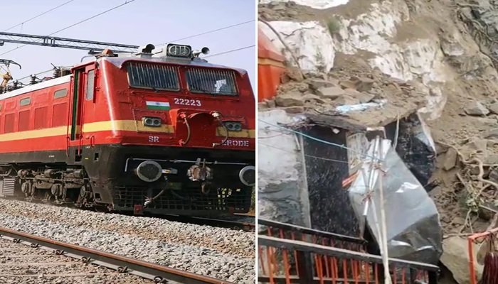 हरिद्वार-ऋषिकेश रेल रूट पर लैंडस्लाइड, कई ट्रेनों को रोका गया; हिमाचल में 824 सड़कें बंद