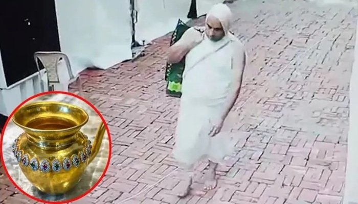 लाल किले से चोरी हुआ एक करोड़ का कलश हापुड़ से बरामद, आरोपी भी गिरफ्तार