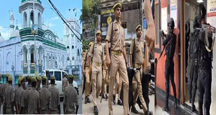 यूपी में जुमे पर हाई अलर्ट: संभल में नमाज पढ़ने के बाद खुद तोड़ी मस्जिद, बरेली में इंटरनेट बंद; काशी में कमांडो उतरे