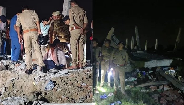 अयोध्या में धमाके से एक मकान ढहा, हादसे में तीन बच्‍चों समेत पांच की मौत