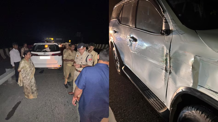 UP News: सड़क हादसे में बाल-बाल बचीं मंत्री बेबी रानी मौर्य, एक्सप्रेसवे पर ट्रक से टकराई थी कार