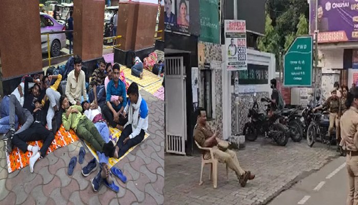 लखनऊ में यूपी पुलिस भर्ती परीक्षा शुरू, रियल टाइम हो रही मॉनिटरिंग