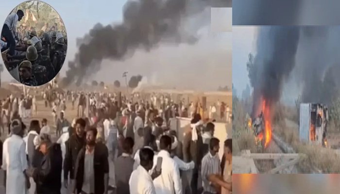 राजस्थान: हनुमानगढ़ में फैक्ट्री के विरोध में हिंसा, ऑफिस और 14 गाड़ियां जलाईं; इंटरनेट बंद