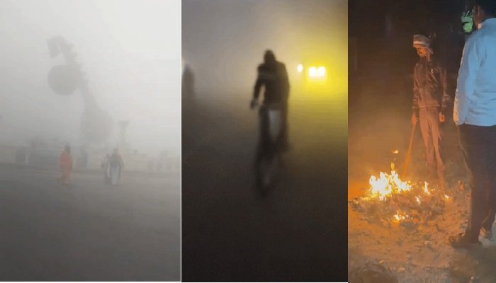यूपी के 20 जिलों में भीषण कोहरा, बारिश के आसार; बढ़ेगी और गलन
