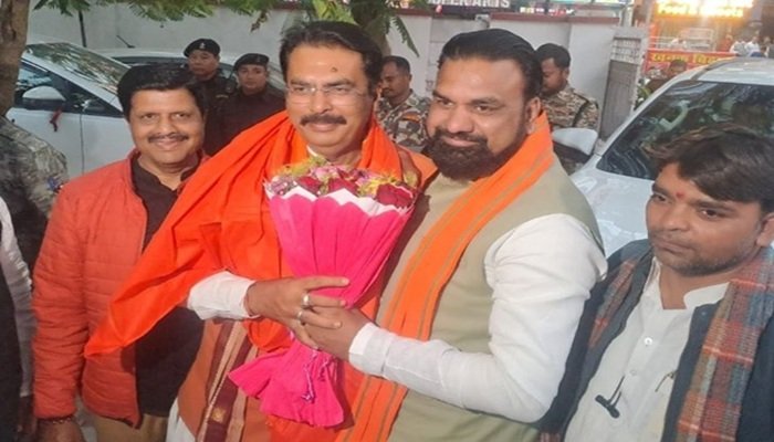 संजय सरावगी बने बिहार बीजेपी के अध्यक्ष, डिप्टी CM सम्राट चौधरी ने किया स्‍वागत