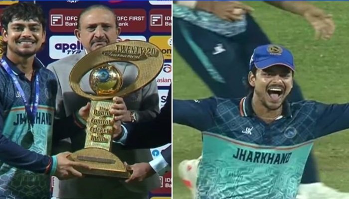 झारखंड ने रचा इतिहास, हरियाणा को 69 रनों से हराकर जीता पहला सैयद मुश्ताक अली ट्रॉफी खिताब